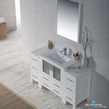 Sydney 54" Vanity Set with Double Side Cabinets