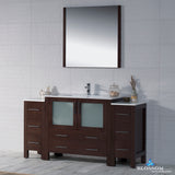 Sydney 60" Vanity Set with Double Side Cabinets