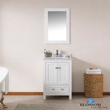 Dubai 24" Vanity Set with Mirror