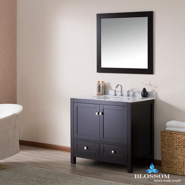 Dubai 36" Vanity Set with Mirror