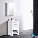 Milan 20" Vanity Set with Medicine Cabinet