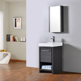 Milan 20" Vanity - Silver Grey