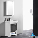 Milan 20" Vanity Set with Medicine Cabinet