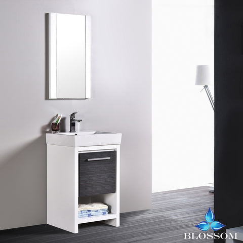 Milan 20" Vanity Set with Mirror