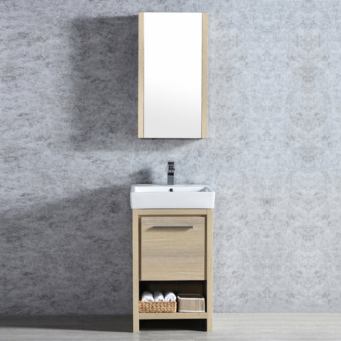 Milan 20" Vanity - Briccole Oak