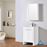 Milan 24" Vanity Set with Medicine Cabinet