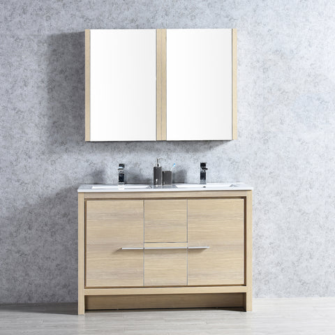 Milan 48" Vanity - Briccole Oak