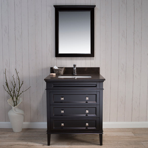 Bordeaux 30" Vanity - Espresso