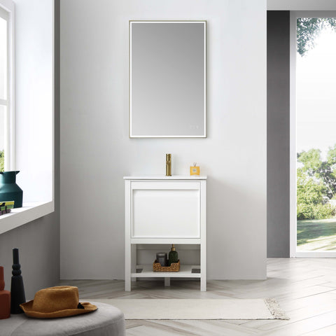 Vienna - 24" Vanity -Matte White