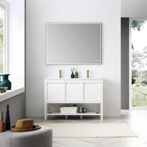 Vienna - 48" Vanity -Matte White