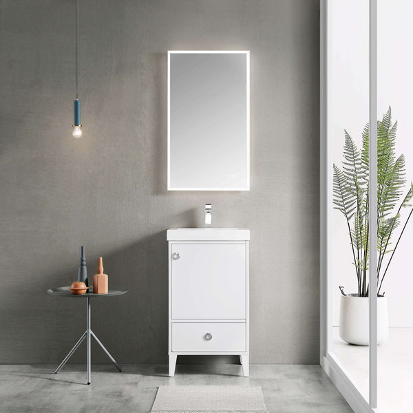 Lyon - 20" Vanity - Matte White