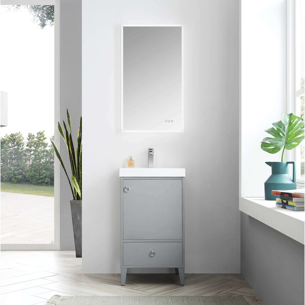 Lyon - 20" Vanity - Metal Grey