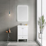 Lyon - 24" Vanity - Matte White