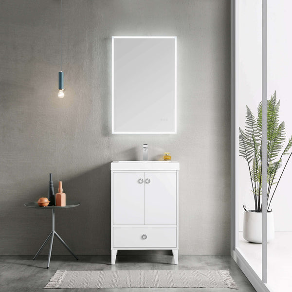 Lyon - 24" Vanity - Matte White