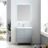 Lyon - 30" Vanity - Metal Grey