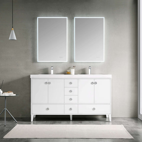 Lyon - 60" Vanity - Metal Grey