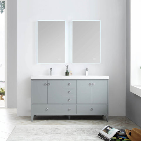 Lyon - 60" Vanity - Matte White