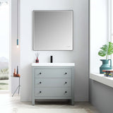 York - 36" Vanity - Metal Grey