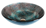 Dawn? Tempered glass handmade vessel sink-round shape