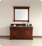 Brookfield 60" Single Cabinet, Warm Cherry