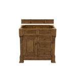 Brookfield 36" Single Cabinet w/ Drawers, Country Oak