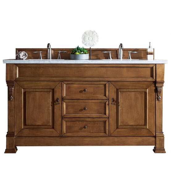 Brookfield 60" Double Cabinet, Country Oak