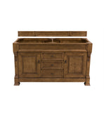 Brookfield 60" Double Cabinet, Country Oak