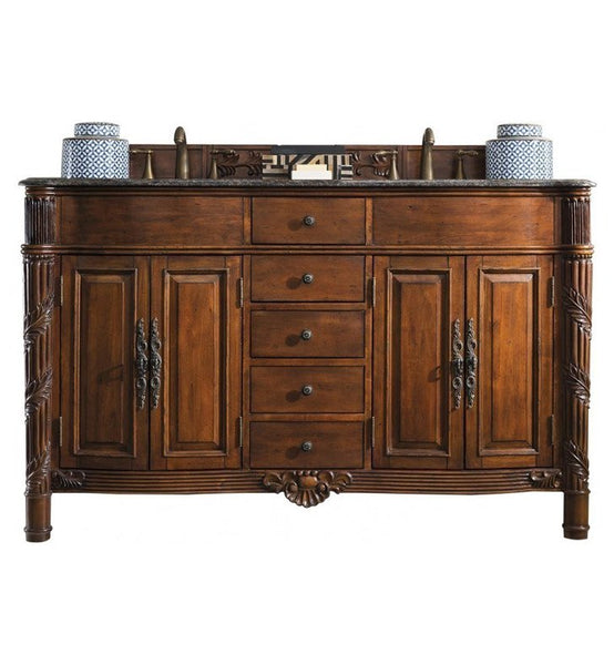 Florentine 60" Double Granite Top Vanity