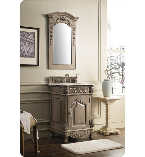 Monte Carlo 24" Single Vanity, Empire Gray