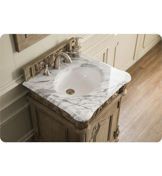 Monte Carlo 24" Single Vanity, Empire Gray