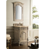 Monte Carlo 24" Single Vanity, Empire Linen