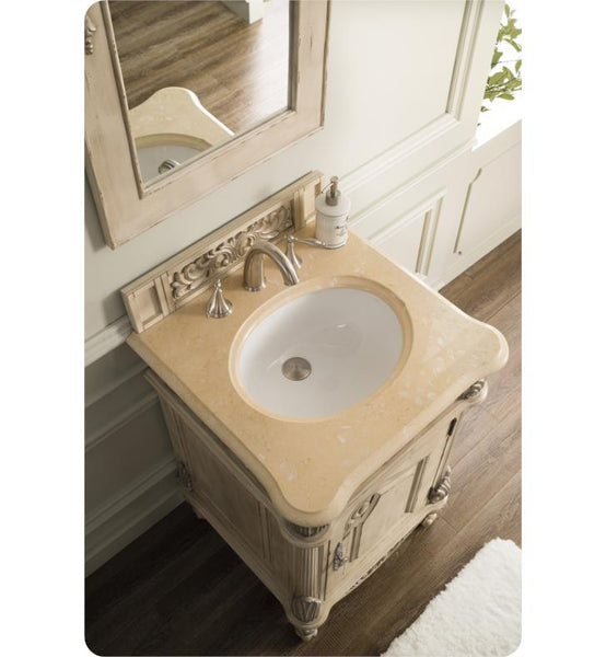 Monte Carlo 24" Single Vanity, Empire Linen