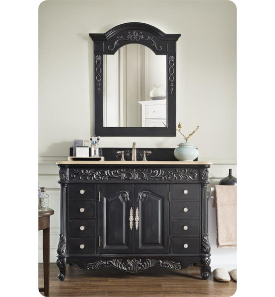 Monte Carlo 48" Single Vanity, Empire Black