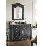 Monte Carlo 48" Single Vanity, Empire Black