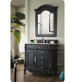 St. James 36" Single Vanity, Empire Black