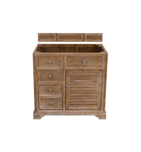 Savannah 36" Single Vanity Cabinet, Driftwood