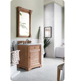 Savannah 26" Single Vanity Cabinet, Driftwood