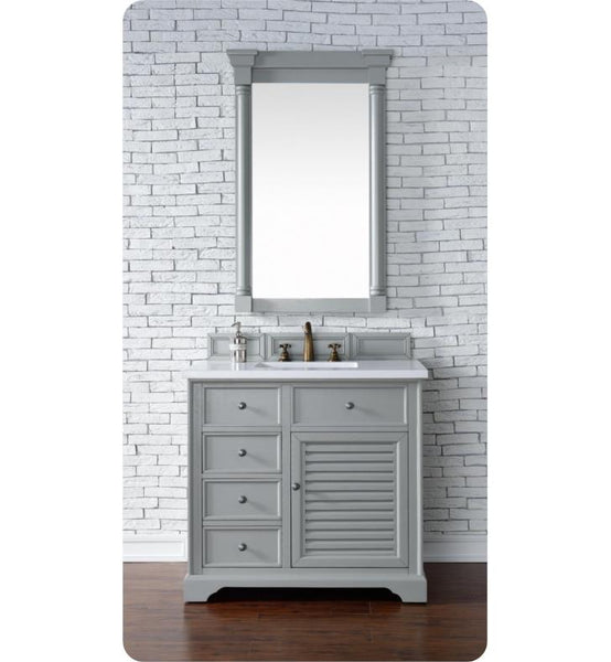 Savannah 36" Single Vanity Cabinet, Urban Gray