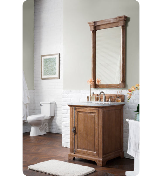 Providence 26" Single Vanity Cabinet, Driftwood