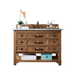 Malibu 48" Single Vanity Cabinet, Honey Alder