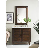 Portland 36" Single Vanity, Burnished Mahogany