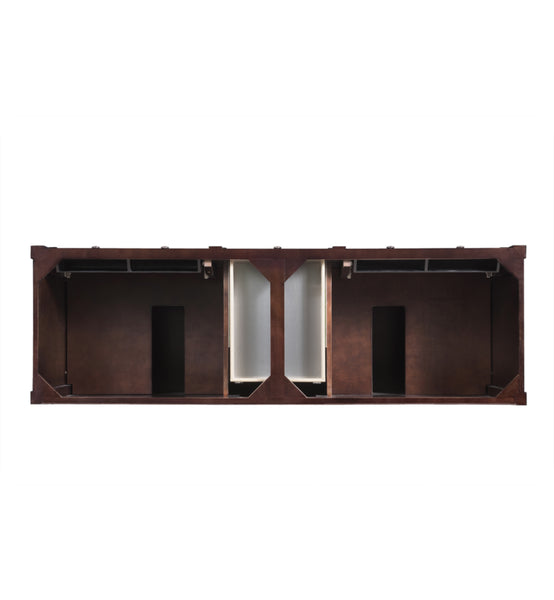 Brittany 72" Double Cabinet, Burnished Mahogany