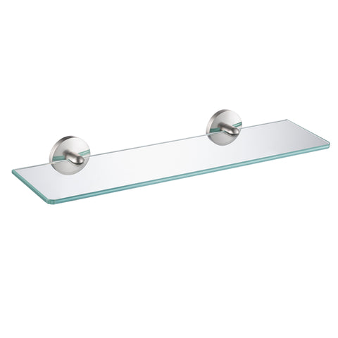 Glass Shelf - Brush Nickel