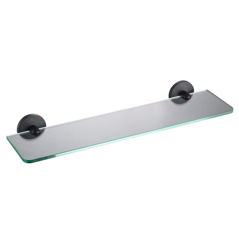 Glass Shelf - Matte Black