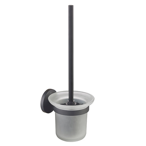 Toilet Brush Holder - Matte Black