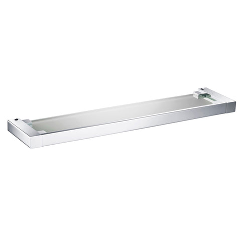 Glass Shelf - Chrome