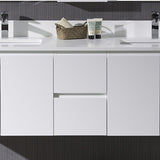 Monaco 12" Bridge Vanity - Metal Grey