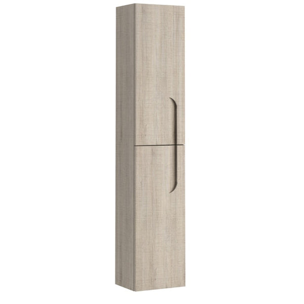 Eviva Vitta 12" Grey Modern Bathroom Linen Side Cabinet