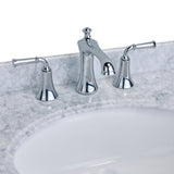 EVIVA Oceanbreeze? Widespread (2 Handles) Bathroom Faucet (Chrome) 