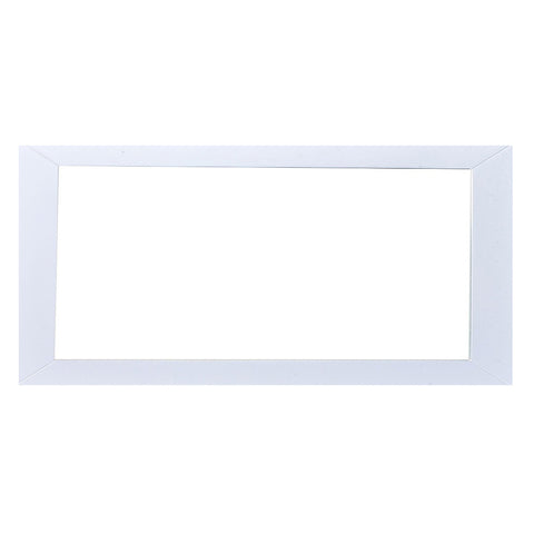Eviva Sun? 60" White Framed Bathroom Wall Mirror